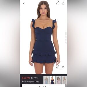 Lucy in the Sky Navy Dress